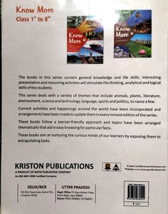 Textbook Of General Knowledge For Class 6th