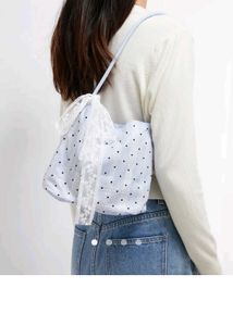 Solid Bucket Shoulder Bag