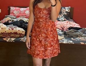 Flared Mini Dress