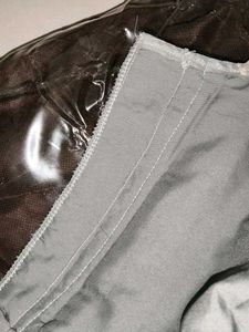 Elegant Silver Ethnic Gown