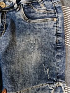 Women Denim Stylish Shorts