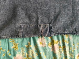 Blue Cargo Jeans for Women