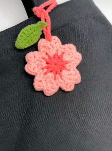Crochet Keychain Sakura