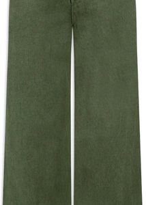 Nue Notes Flared Green  Denim