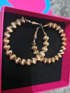 Gold Hoop Earrings