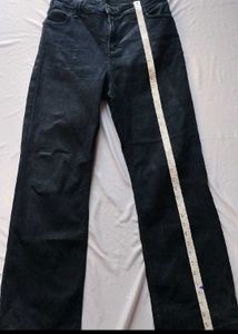 Black Beggie Flared Jeans For Women