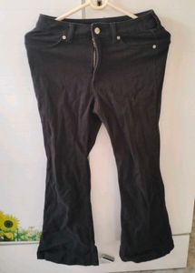H&amp;M flared high jeans