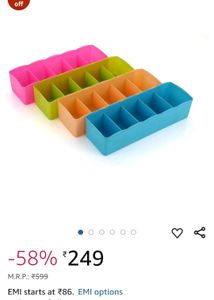 Drawer Or Cupboard Organirers Very Useful