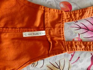 Cute Orange Jumper Dress