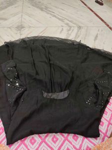 Elegant Black Ethnic Gown