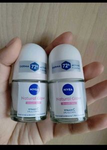 NIVEA Natural Glow Deodorant-2Pack