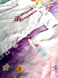 Embroidered Kids Kurta