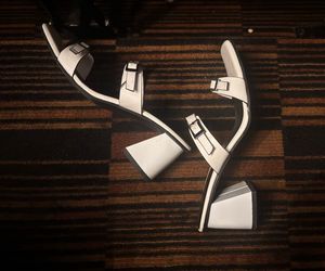 “Zudio” Buckled Sellier Block Heels
