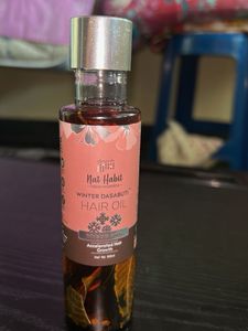 Nat habit Dasabutti hair oil