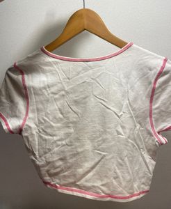 H&amp;M Butterfly Crop Top