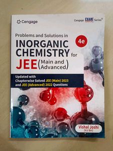 V Joshi; Inorganic Chemistry for JEE (Main & Adv)