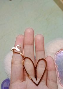 Heart Dangle Earrings