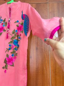 Elegant Pink Kurta