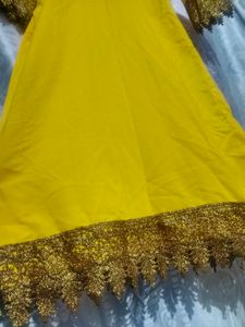 Beautiful Haldi Outfit ( Full Set ) 💛