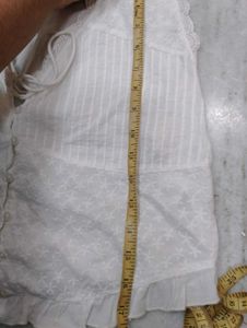 Lace Trim Sleeveless Top