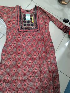Ready Dress. Ajrak Print