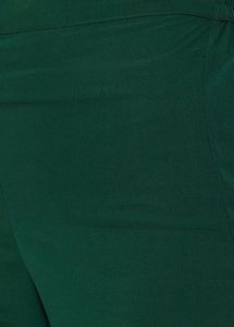 Green Flared Sleeve Kurta Set