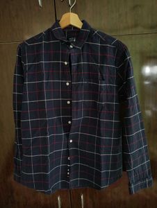 Netplay Check Full Sleeve Shirt For Men, 40inch
