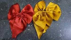 Bow Hair Clip 4pcs