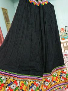 Ethnic Embroidered Skirt