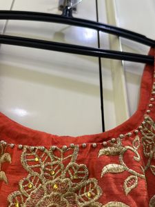 Coral Wedding Spcl Blouse