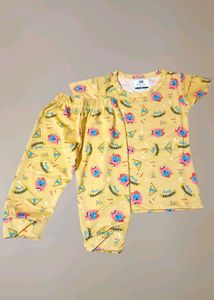2pcs Pack 1yrs To 8yrs Full Pant Set