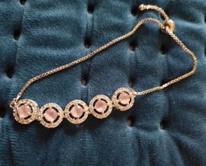 Silver American Diamonds Bracelet