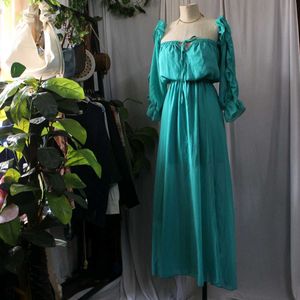 Teal Maxi Dress