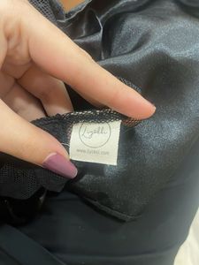 Liyyoki Mesh Satin Corset Top