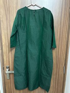 House of Pataudi Festive Green Kurta