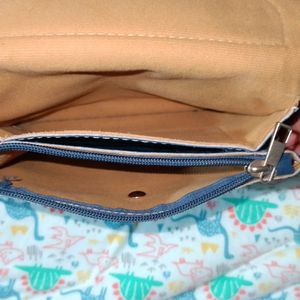 Price Drop Alert! Blue Solid Sling Bag