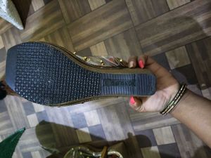 Women Golden Heel