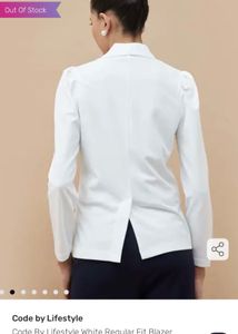 Elegant White Blazer