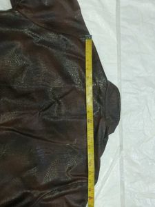 Brown Leather Finish Jacket
