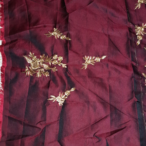 Unstitched Lehenga - Full embroidery