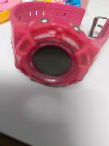 Pink Digital Watch