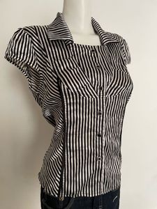 Striped Button-Down Shirt