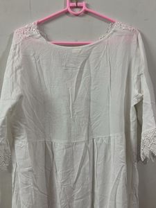 Urbanic White Casual Dress