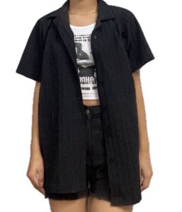 Black Short Sleeve Top