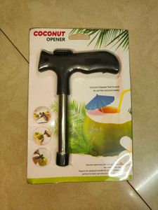 Premium Coconut Opener Tool/Driller with Grip