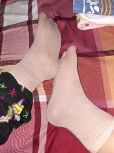 Black and skin Socks (preloved) each @99rs