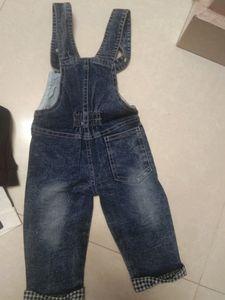 Brand New Denim Dungree Set