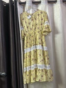 Yellow Beach Dress