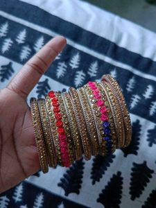 Embellished Bangle Set