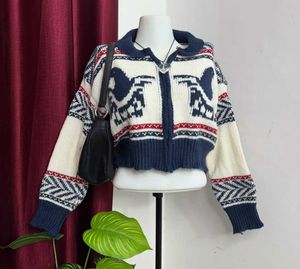 Ethenic Style Knit Cardigan